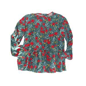 HANNA ANDERSSON floral top size 6/7